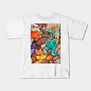 Mushrooms Kids T-Shirt